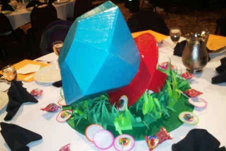 Giant Candy Ring Centerpiece